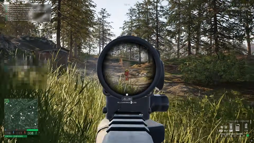 WARDOGS ESP highlight through scope WARDOGS ESP highlight through scope